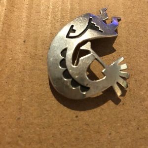 Sterling silver pin